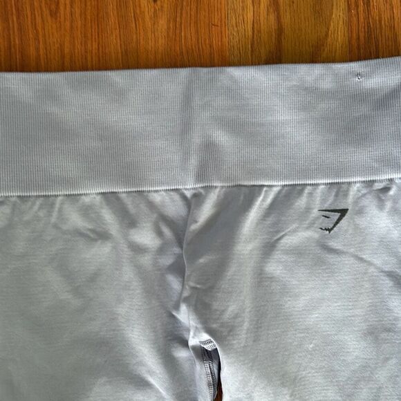 Gymshark p Gray periwinkle fitness pants  size L as is - Picture 3 of 4